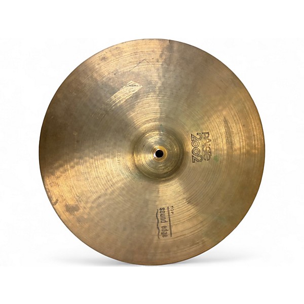 Used 1980s Paiste 15in Alpha Sound Edge Hi Hat Pair Cymbal