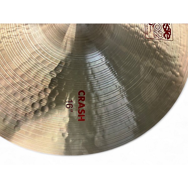 Used 2020s Paiste 16in 2002 Crash Cymbal