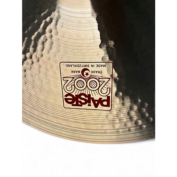 Used 2020s Paiste 24in 2002 Ride Cymbal