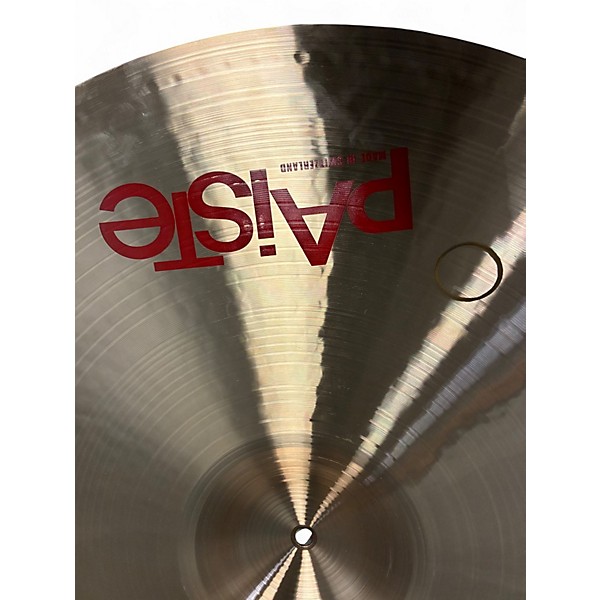 Used 2020s Paiste 24in 2002 Ride Cymbal