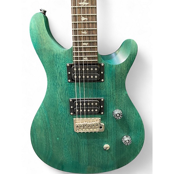 Used PRS SE CE24 Turquoise Solid Body Electric Guitar