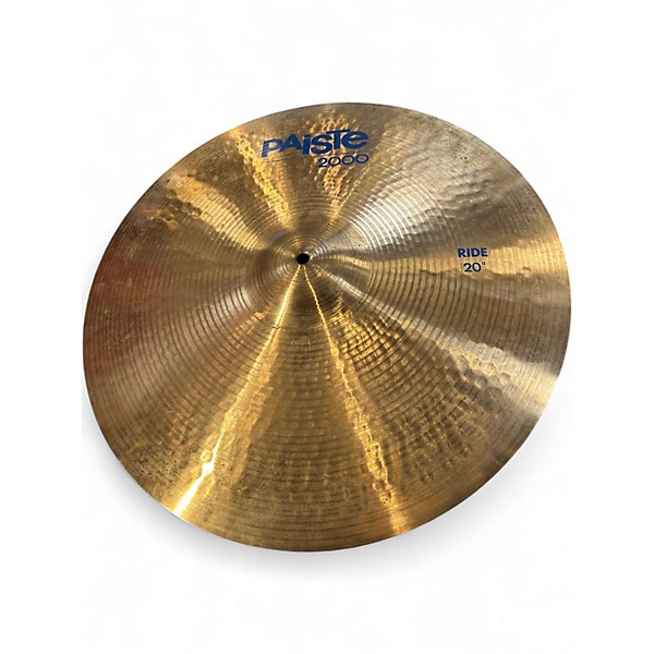 Used Paiste 20in 2000 Series Ride Cymbal