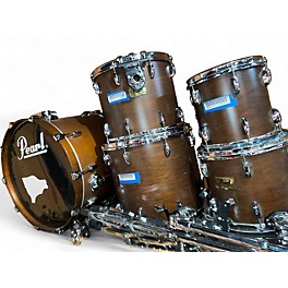 Used Pearl 5 Piece Prestige Session Select Natural Drum Kit