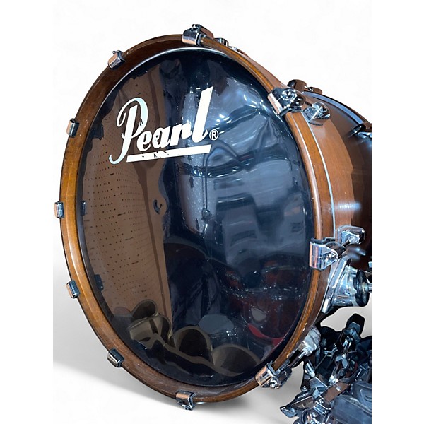 Used Pearl 5 Piece Prestige Session Select Natural Drum Kit
