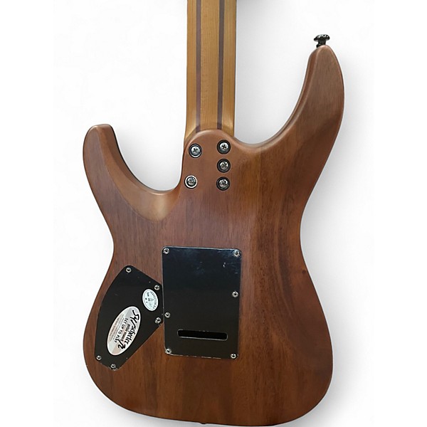 Used Schecter Guitar Research C1 Exotic Ebony Solid Body Electric Guitar