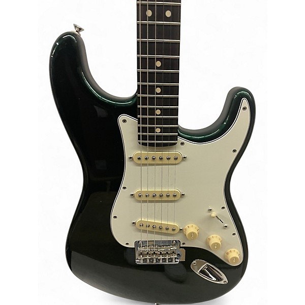 Used Fender Player II Stratocaster Rosewood Fingerboard Limited-Edition British Racing Green Solid Body Electric Guitar