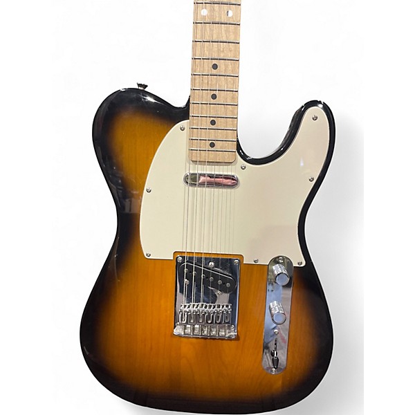 Used Squier Affinity Telecaster 2 Tone Sunburst Solid Body Electric Guitar