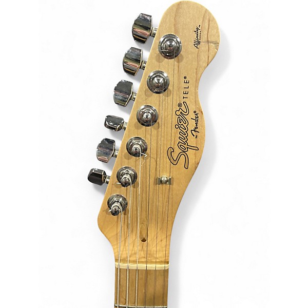 Used Squier Affinity Telecaster 2 Tone Sunburst Solid Body Electric Guitar