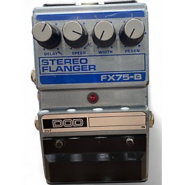 Used DOD FX75-B stereo flanger Effect Pedal