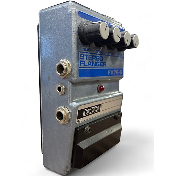 Used DOD FX75-B stereo flanger Effect Pedal
