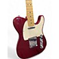 Vintage 1988 Fender Standard Telecaster Wine Red Solid Body Electric Guitar