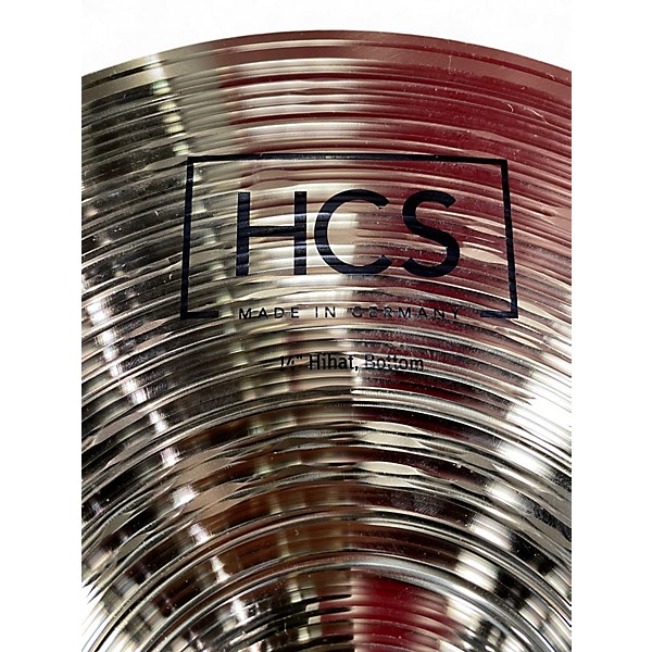 Used MEINL 14in HCS Hi Hat Pair Cymbal