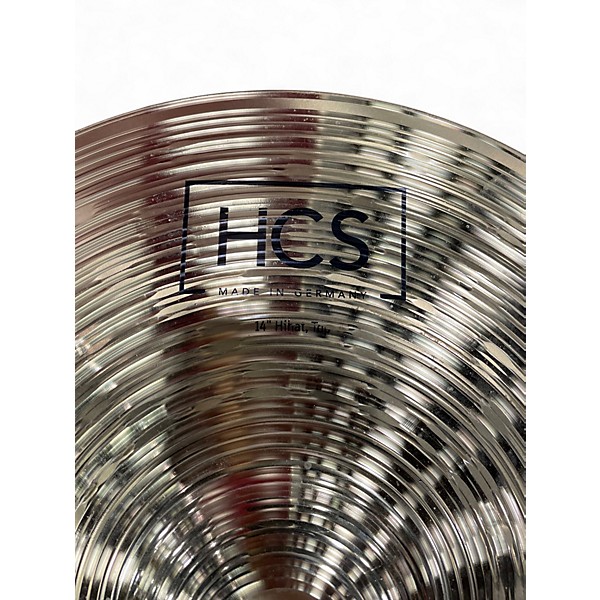 Used MEINL 14in HCS Hi Hat Pair Cymbal