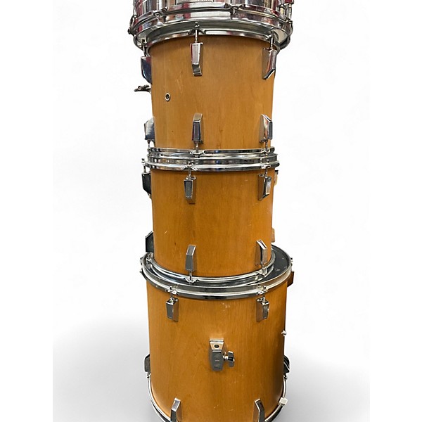 Used TAMA 5 Piece 80s Swingstar Natural Drum Kit
