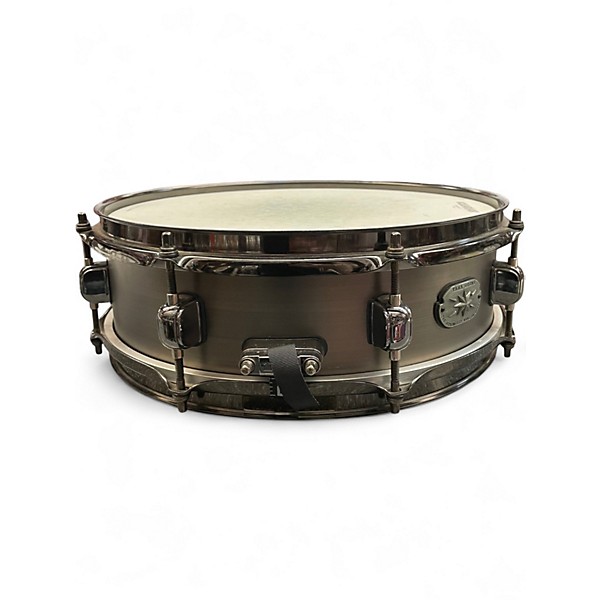 Used TAMA 4X12 Metalworks Snare Black Nickel Steel Drum