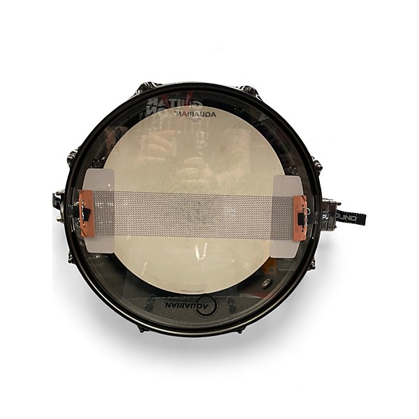 Used TAMA 4X12 Metalworks Snare Black Nickel Steel Drum