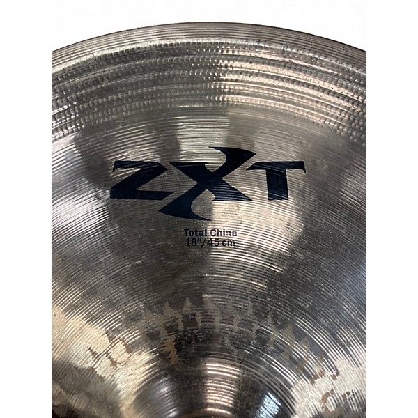 Used Zildjian 18in ZXT Total China Cymbal