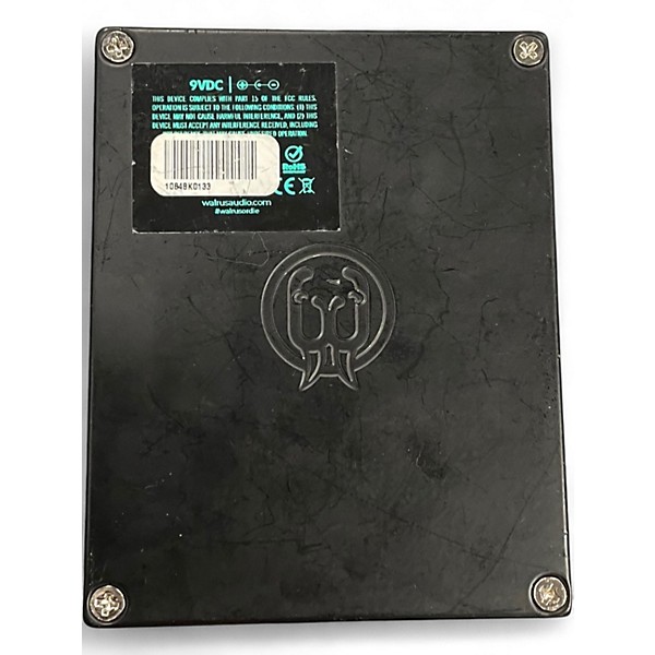 Used Walrus Audio silt harmonic fuzz Effect Pedal