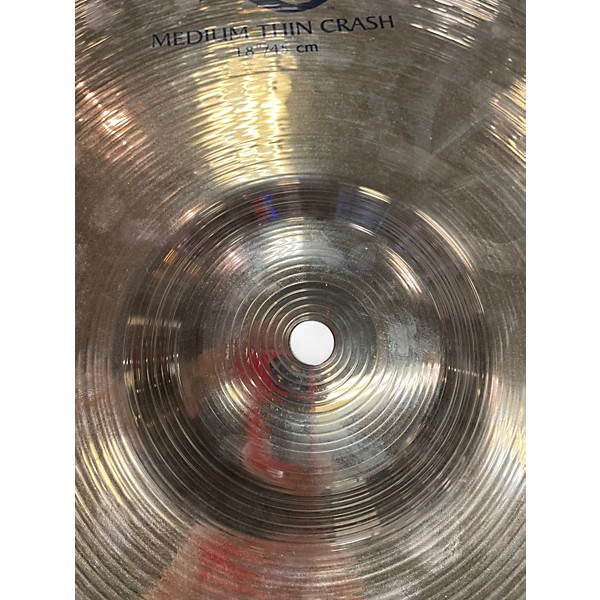 Used Zildjian 18in S Family Medium Thin Crash Cymbal