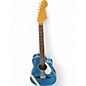 Used Fender MALIBU MUSTANG CE BLUE Acoustic Electric Guitar thumbnail