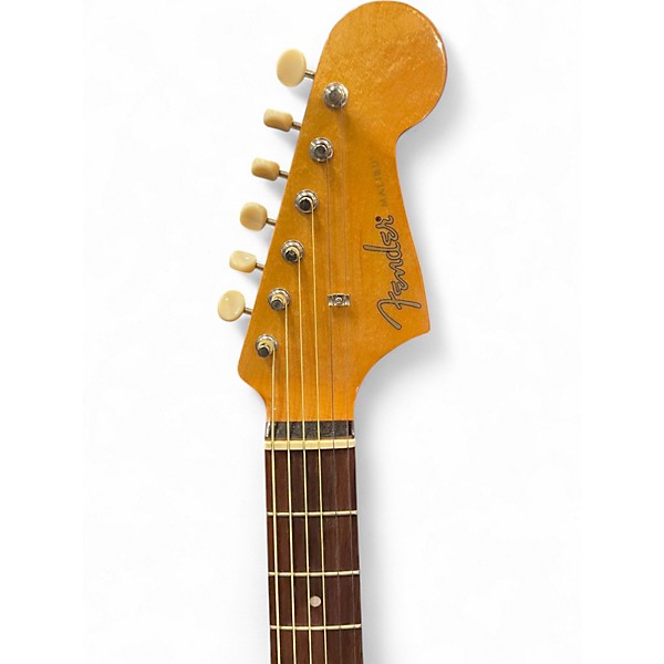 Used Fender MALIBU MUSTANG CE BLUE Acoustic Electric Guitar