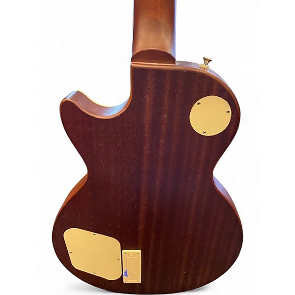 Used 2016 Epiphone Les Paul Traditional PRO II Vintage Sunburst Solid Body Electric Guitar