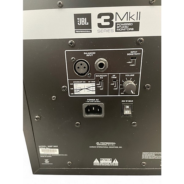 Used JBL 308P MKII Powered Monitor