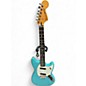 Used Fender Mustang AQUA TONE BLUE Solid Body Electric Guitar thumbnail
