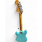 Used Fender Mustang AQUA TONE BLUE Solid Body Electric Guitar
