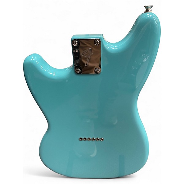 Used Fender Mustang AQUA TONE BLUE Solid Body Electric Guitar