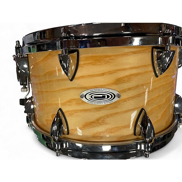 Used Orange County Drum & Percussion 7X13 Maple Ash Snare Natural Drum