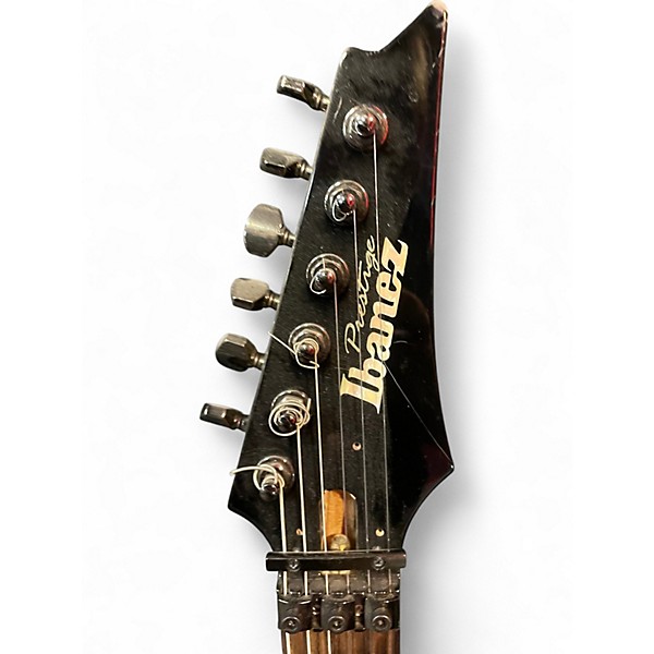 Used Ibanez RG1570 RG Series Black Solid Body Electric Guitar