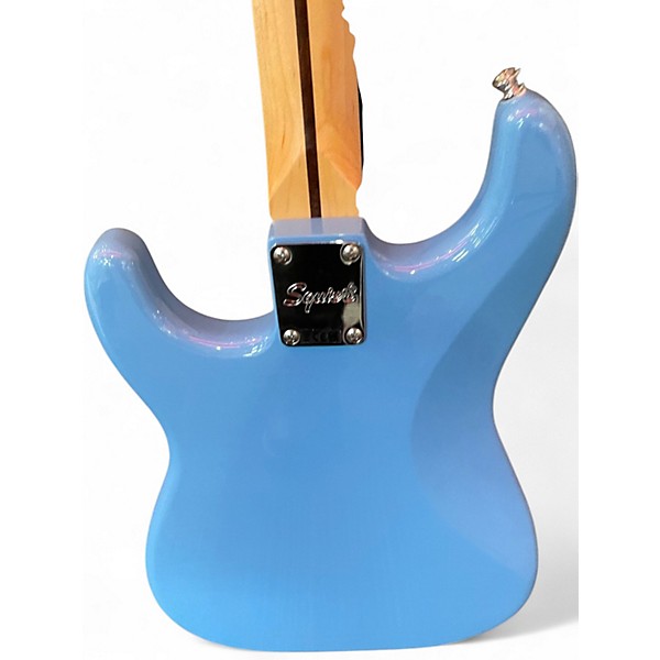 Used Squier H HT California Blue Solid Body Electric Guitar