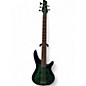 Used 2024 Ibanez SR405EQM Surreal Blue Burst Gloss Electric Bass Guitar thumbnail
