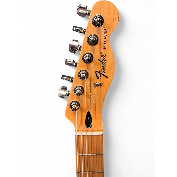 Used Fender FSR Telecaster Green Solid Body Electric Guitar