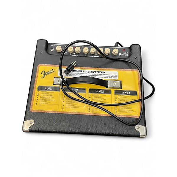 Used Fender Rumble 100 1x15 100W Bass Combo Amp