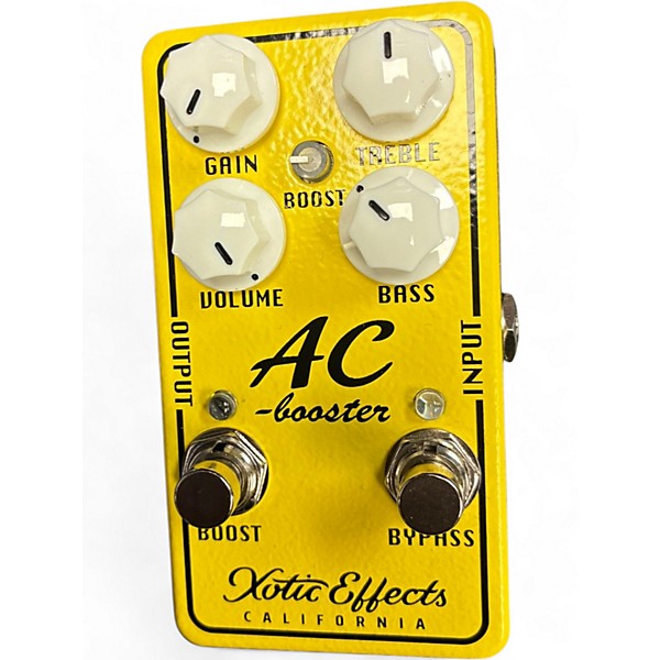 Used 2020s Xotic AC Booster Overdrive Effect Pedal