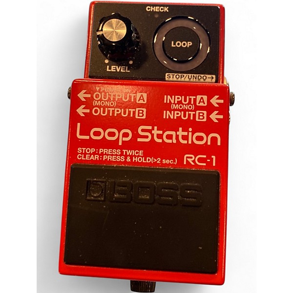 Used BOSS RC1 Loop Station Pedal