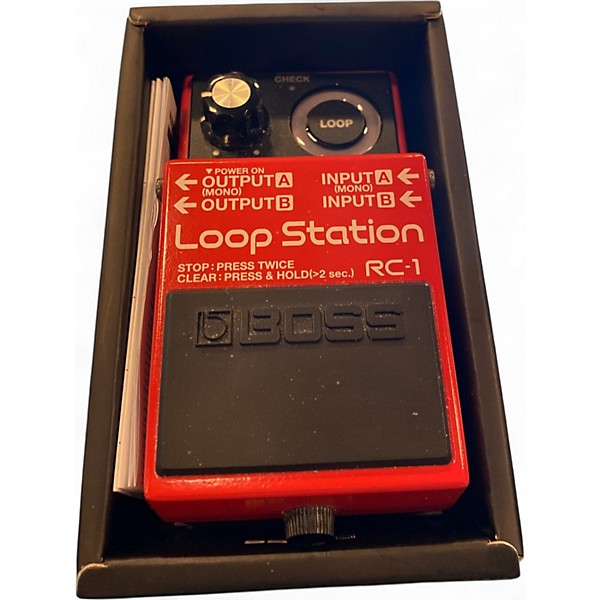 Used BOSS RC1 Loop Station Pedal