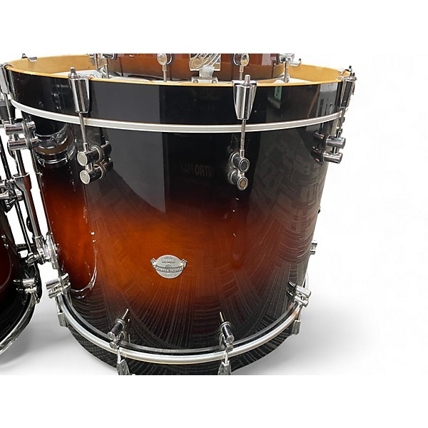 Used PDP by DW 6 Piece Platinum Series Tobacco Burst Drum Kit