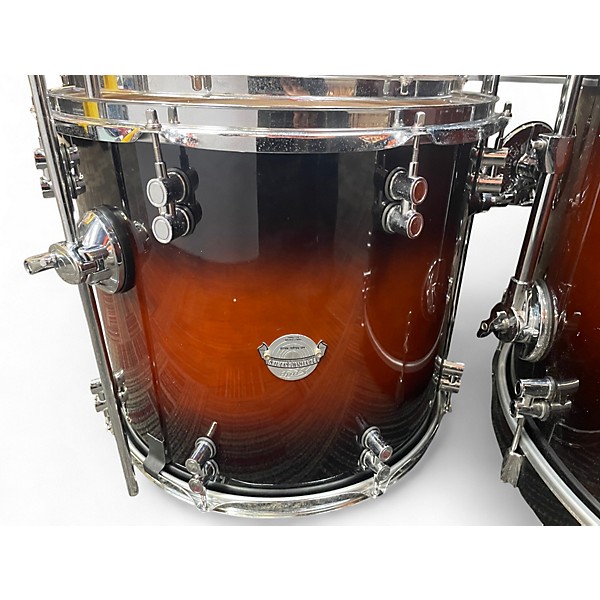 Used PDP by DW 6 Piece Platinum Series Tobacco Burst Drum Kit