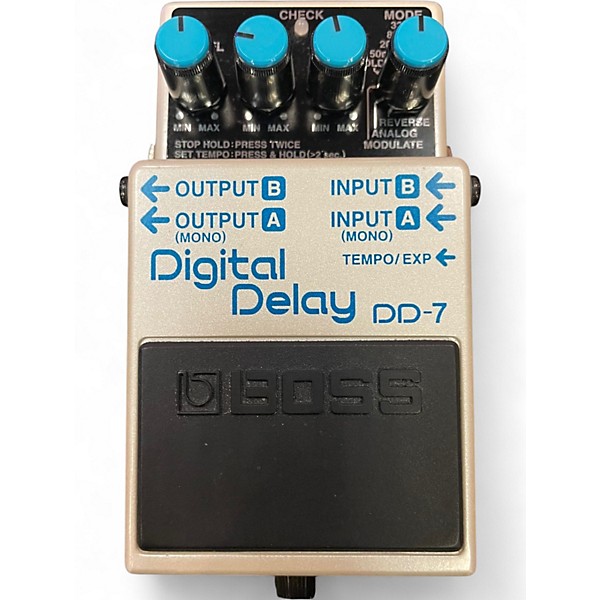 Used BOSS DD7 Digital Delay Effect Pedal