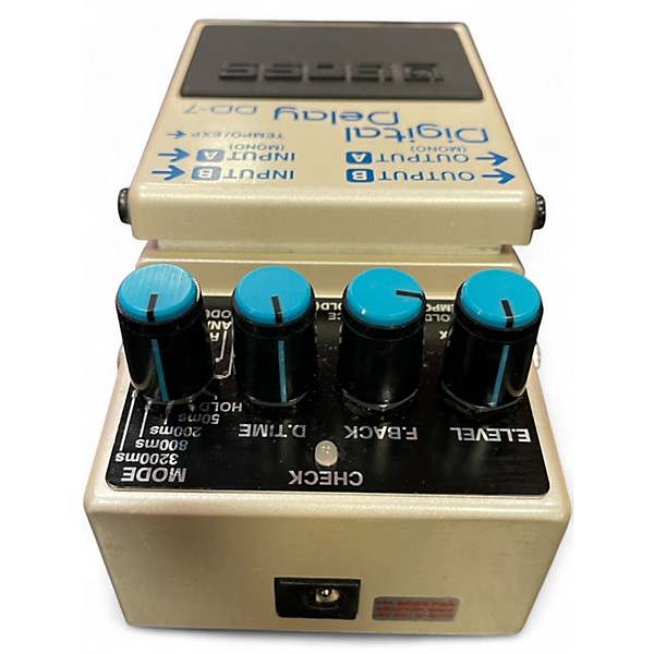 Used BOSS DD7 Digital Delay Effect Pedal