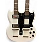 Used Epiphone G1275 Double Neck Custom Alpine White Solid Body Electric Guitar