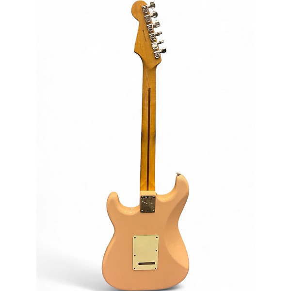 Used Fender FSR American Standard Stratocaster Shell Pink Solid Body Electric Guitar