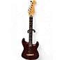 Used 2006 Fender ACOUSTASONIC STRATOCASTER Crimson Red Trans Acoustic Electric Guitar thumbnail