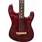 Used 2006 Fender ACOUSTASONIC STRATOCASTER Crimson Red Trans Acoustic Electric Guitar