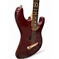 Used 2006 Fender ACOUSTASONIC STRATOCASTER Crimson Red Trans Acoustic Electric Guitar