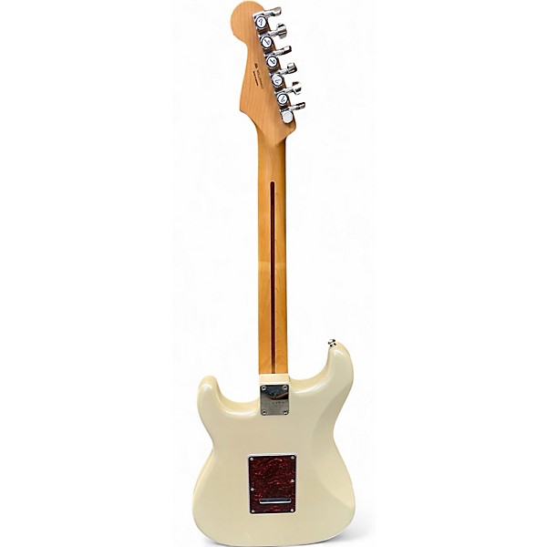 Used Fender STRATOCASTER PLAYER PLUS Pearl White Solid Body Electric Guitar