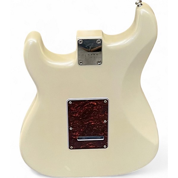 Used Fender STRATOCASTER PLAYER PLUS Pearl White Solid Body Electric Guitar